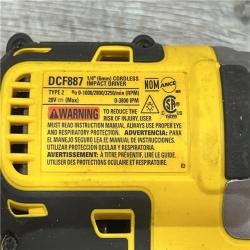 AS-IS DEWALT 20V MAX Cordless Brushless Hammer Drill/Driver 2 Tool Combo Kit with FLEXVOLT ADVANTAGE