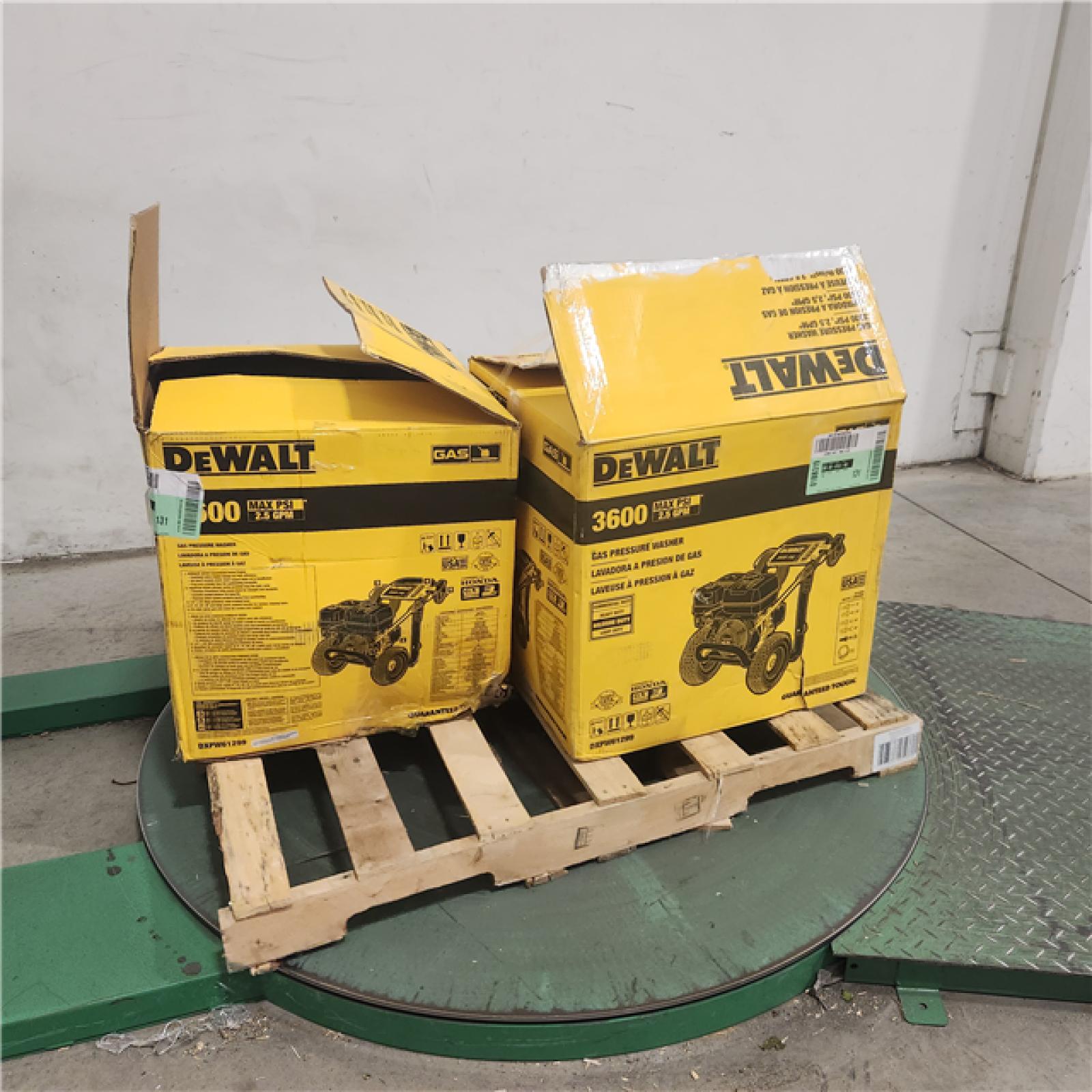 Dallas Location - As-Is DeWalt DXPW61299 3600 PSI Gas Pressure Washer (Lot Of 2)