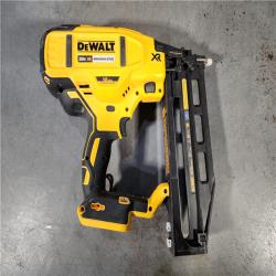 HOUSTON LOCATION - AS-IS DEWALT 20V MAX XR 16-Gauge Lithium-Ion Cordless Finish Nailer (Tool Only)