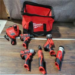 California New 5 TOOL Combo Kit (2 Batteries, Charger, and Bag Included)