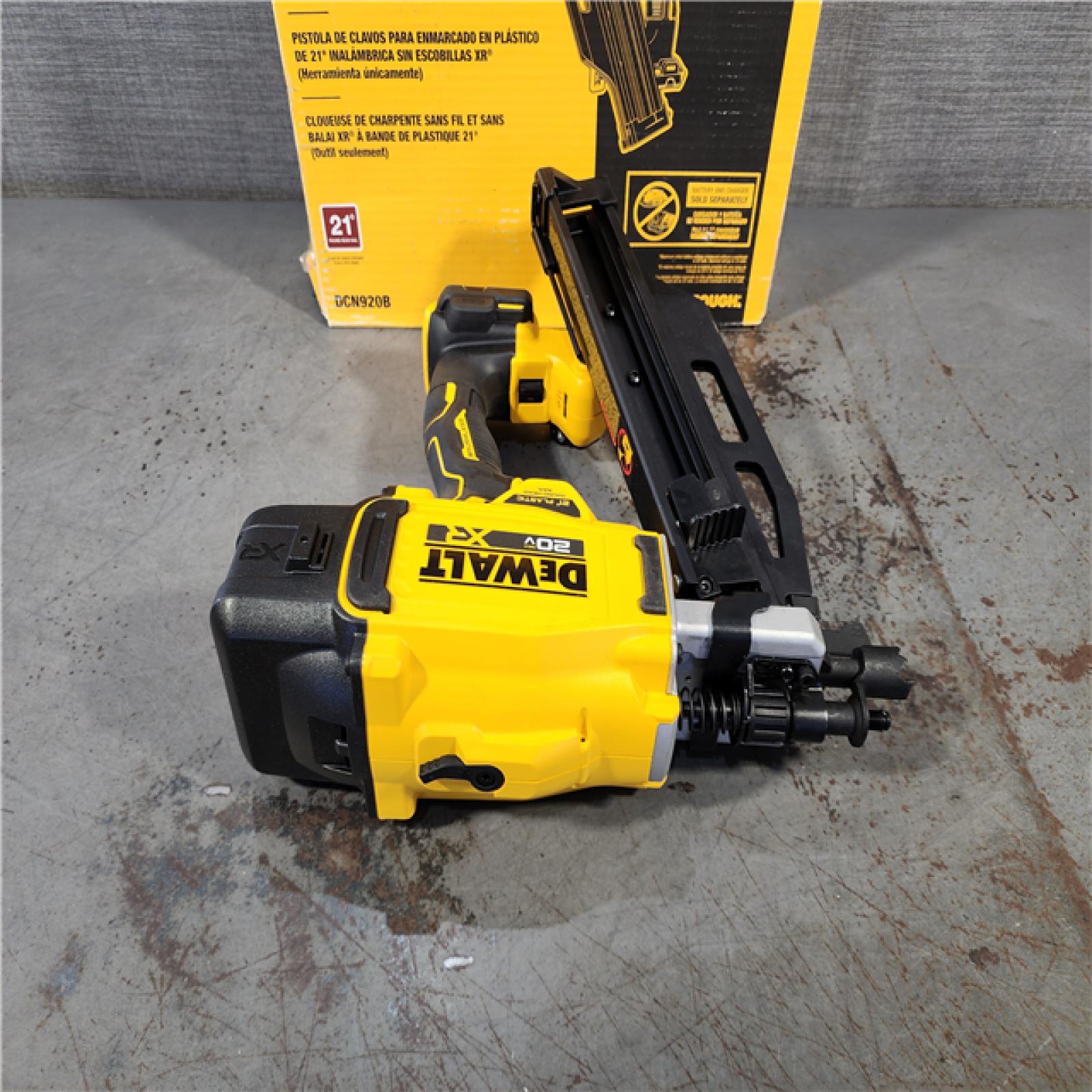 HOUSTON LOCATION - AS-IS DEWALT 20-Volt 21Â° Cordless Framing Nailer (Tool-Only)