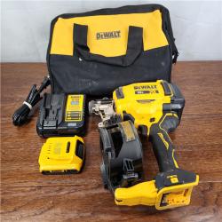 AS-IS DEWALT 20V MAX Brushless Cordless 15-Degree Roofing Nailer Kit