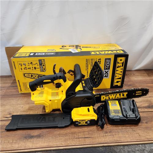 AS-IS Dewalt 7605686 12 in. 20V Battery Powered Chainsaw