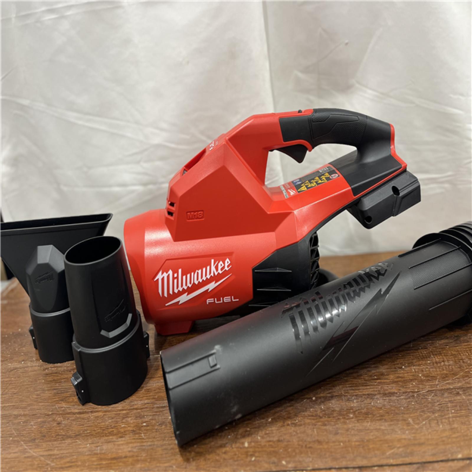 AS-ISMilwaukee M18 FUEL Dual Battery 145 Mph 600 CFM 18 V Battery Handheld Blower Tool Only