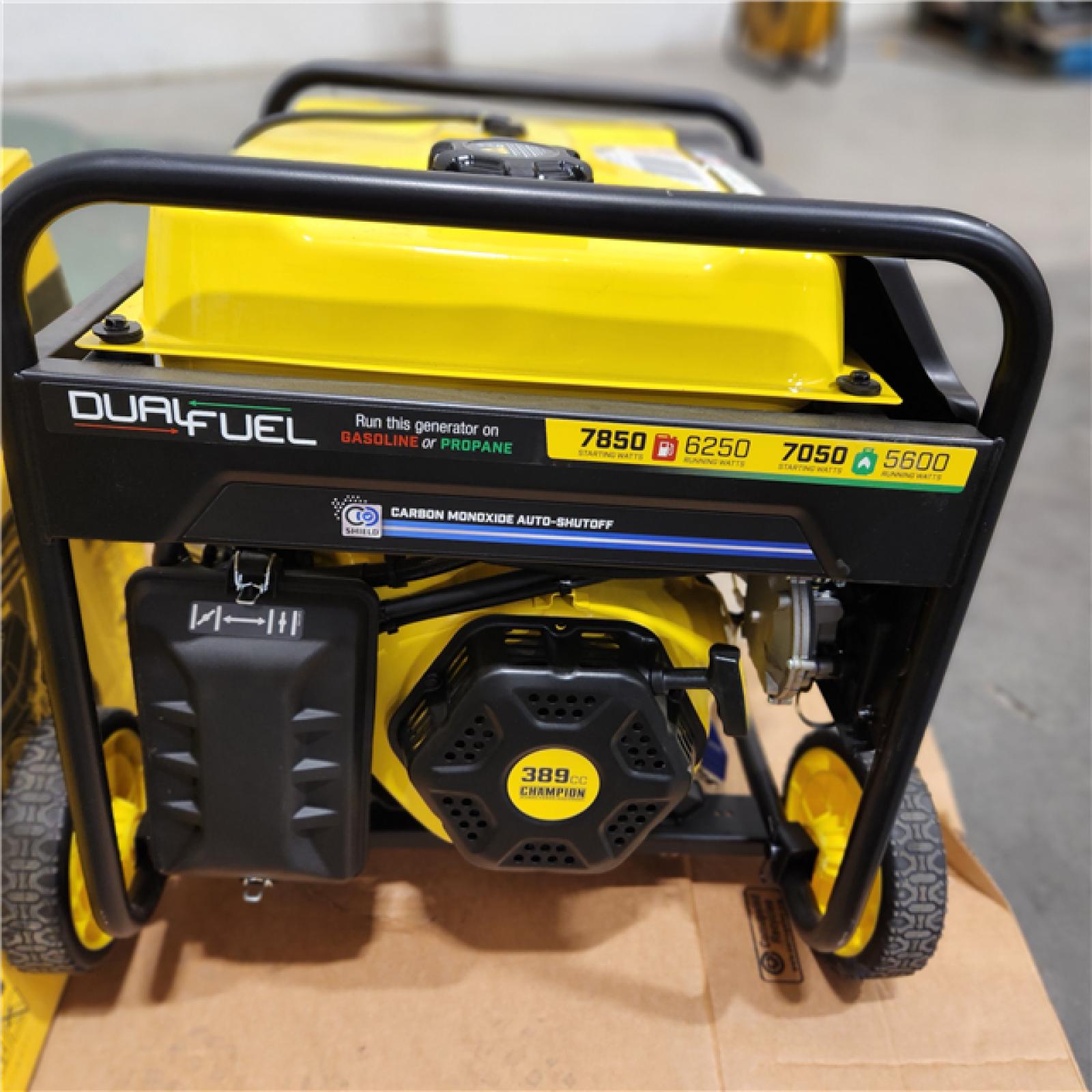 Dallas Location - As-Is Champion Power Equipment 7850/6250-Watt Gasoline Generator