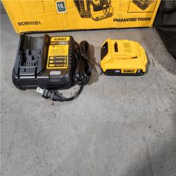 HOUSTON LOCATION - AS-IS DeWalt DCN660D1 20V 16 Gauge Cordless Angled Finish Nailer Kit W/ 2Ah Battery