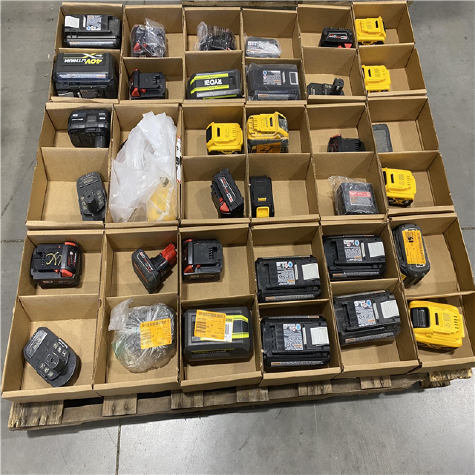 DALLAS LOCATION - AS-IS BATTERY PALLET