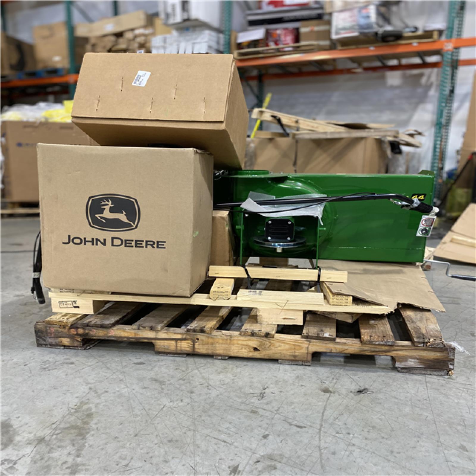 DALLAS LOCATION - John Deere 44 in. Two-Stage Snow Blower Attachment for 100 Series Tractors