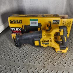 HOUSTON LOCATION - AS-IS DeWalt DCS389B FLEXVOLT 60V MAX Cordless Brushless Reciprocating Saw (Tool-Only)