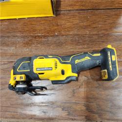 AS-IS DEWALT 20-Volt MAX Lithium-Ion Cordless Brushless Oscillating Tool Kit