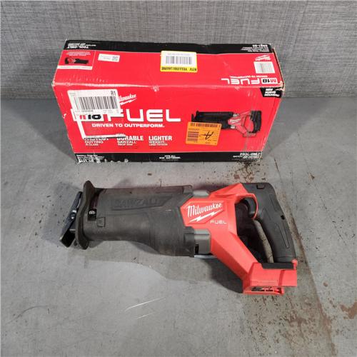 HOUSTON LOCATION - AS-IS Milwaukee M18 18V Fuel Sawzall 1-1/4  Reciprocating Saw Cordless Lithium-Ion Brushless 2821-20 (TOOL ONLY)