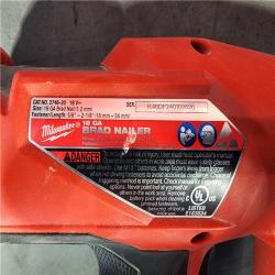 HOUSTON LOCATION - AS-IS Milwaukee M18 Fuel 18V Brushless 18-Gauge Brad Nailer 2746-20 (Bare Tool)