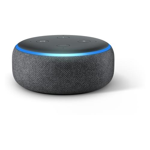 NEW! Amazon Echo Dot (3rd Generation), Charcoal (B0792KTHKJ)