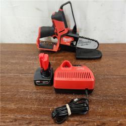 AS-IS Milwaukee M12 FUEL Lithium-Ion Brushless Cordless 6 in. HATCHET Pruning Saw Kit