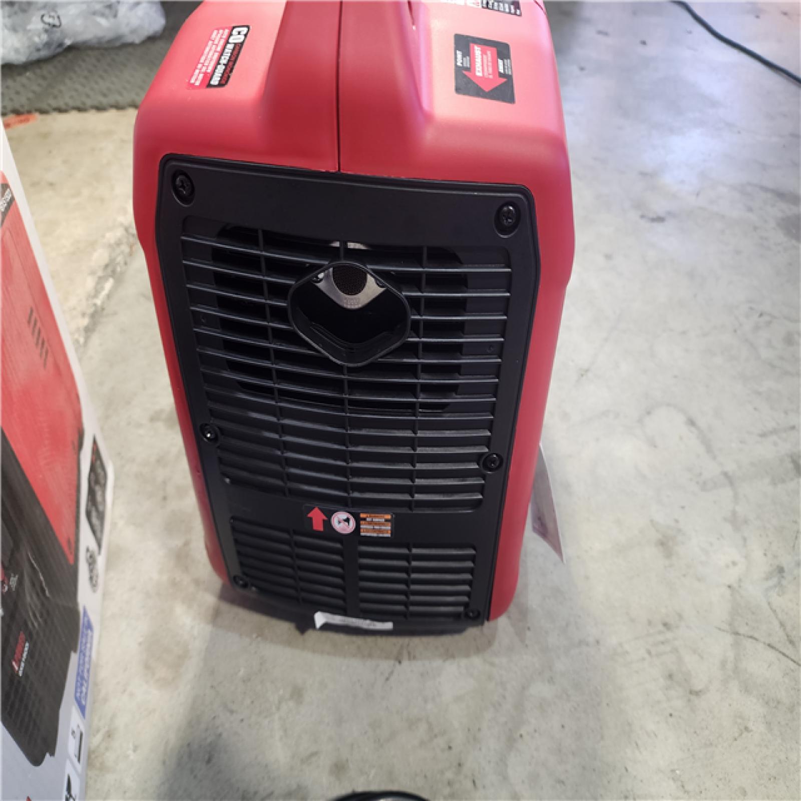 HOUSTON LOCATION - AS-IS 1500-Watt Recoil Start Gasoline Powered Ultra-Light Inverter Generator with 60cc OHV Engine and CO Sensor Shutdown