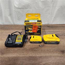 AS-IS DEWALT DCBP315-2C 20V MAX 5.0Ah & 1.7Ah + Chgr