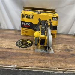 AS IS DEWALT FLEXVOLT 60V MAX Cordless Brushless 7-1/4 in. Wormdrive Style Circular Saw (Tool Only)