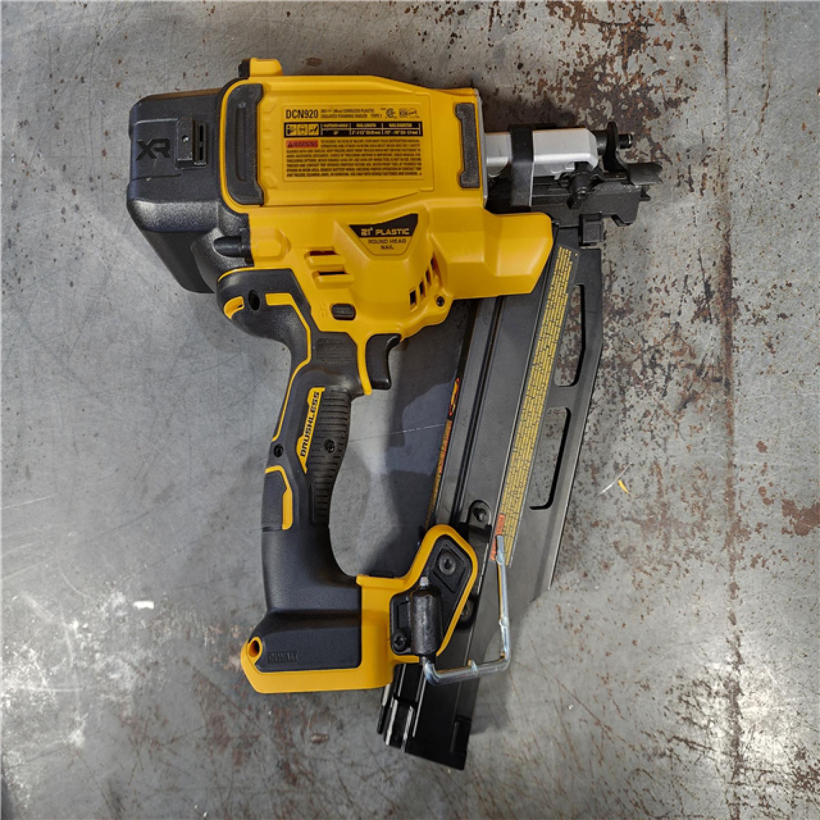 HOUSTON LOCATION - AS-IS DEWALT 20-Volt 21Â° Cordless Framing Nailer (Tool-Only)