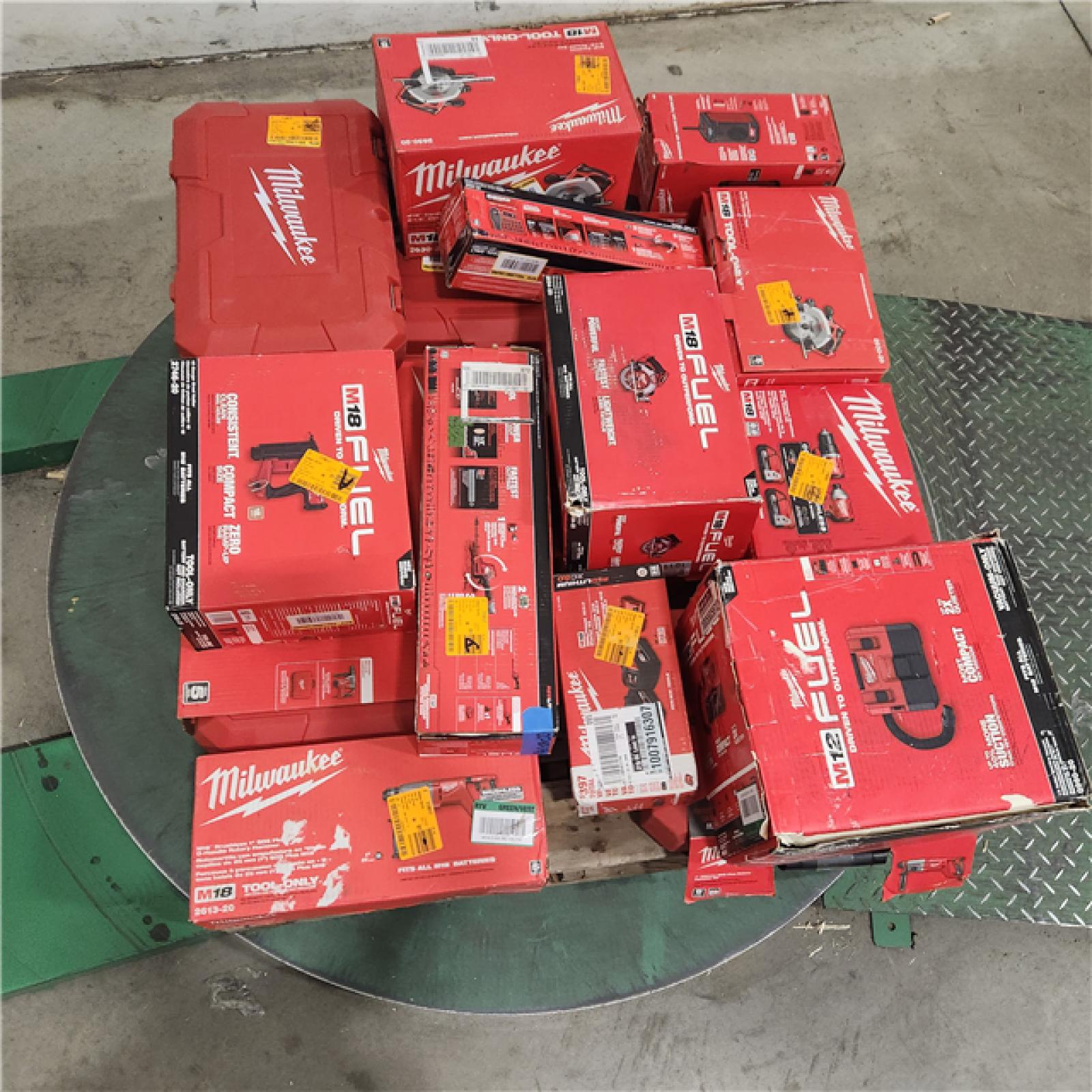 Dallas Location - As-Is MILWAUKEE Tool Pallet