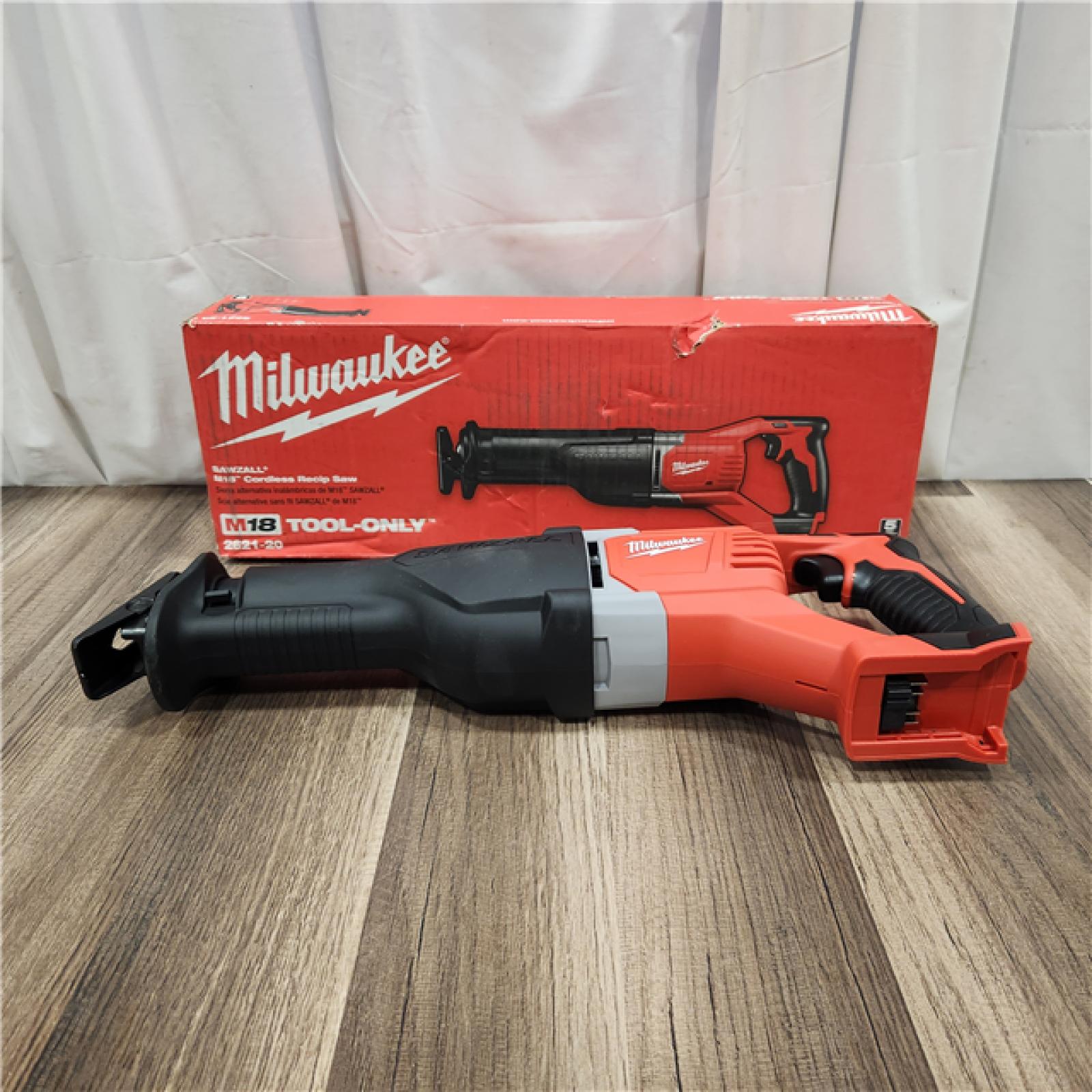 AS IS Milwaukee  M18 SAWZALL Lithium-Ion Cordless Reciprocating Saw (Tool Only)