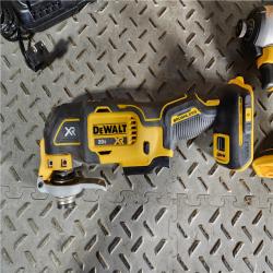 HOUSTON LOCATION - AS-IS DEWALT 20-Volt Lithium-Ion Cordless 3-Tool Combo Kit with FLEXVOLT 9 Ah and 20V 6 Ah Batteries and Charger