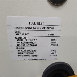 CALIFORNIA AS-IS GENERAC GUARDIAN 22KW AUTOMATIC TRANSFER SWITCH