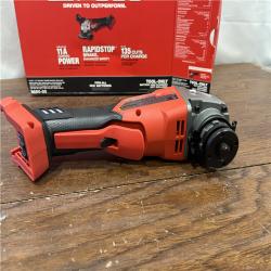 AS-ISMilwaukee 2880-20 M18 FUEL 18-Volt Lithium-Ion Brushless Cordless 4-1/2 in./5 in. Grinder W/Paddle Switch (Tool-Only)