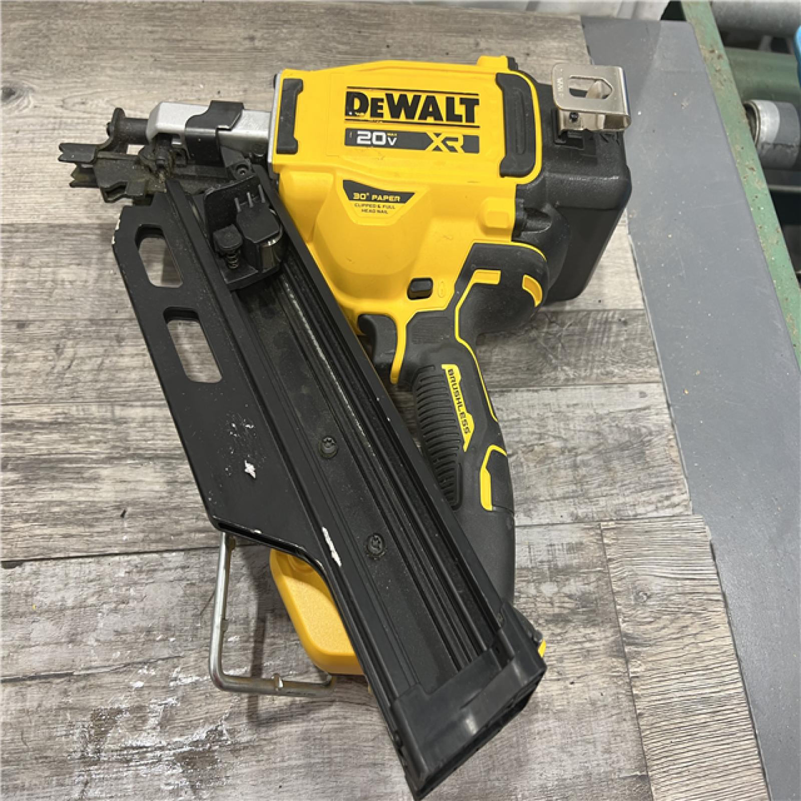 AS-IS DEWALT 20-Volt 30Â° Cordless Framing Nailer (Tool-Only)