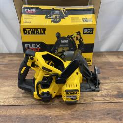 AS IS DEWALT FLEXVOLT 60V MAX Cordless Brushless 7-1/4 in. Wormdrive Style Circular Saw (Tool Only)