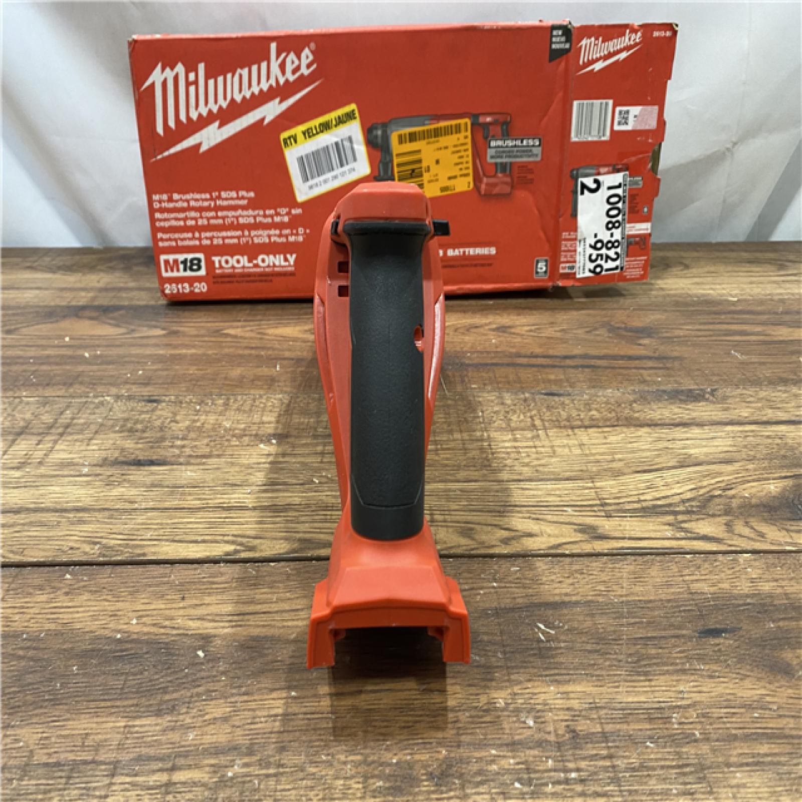 AS IS M18 18V Lithium-Ion Brushless Cordless 1 in. SDS-Plus D-Handle Rotary Hammer (Tool-Only)