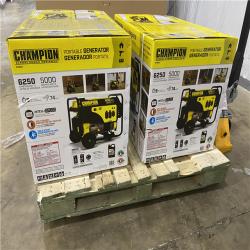 Houston Location AS IS - Champion Generator 6250 Watts