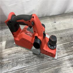 AS-IS Milwaukee M18 18-Volt Lithium-Ion Cordless 3-1/4 in. Planer (Tool-Only)