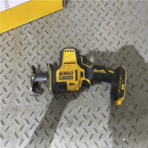 Houston location AS-IS Dewalt DCS369B ATOMIC 20V MAX Cordless One-Handed Reciprocating Saw (Tool Only)