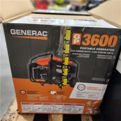 Dallas Location - As-Is Generac 4500 / 3600-Watt Gasoline Portable Generator