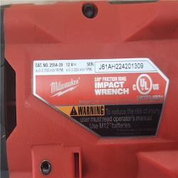 Phoenix Location Appears NEW Milwaukee M12 FUEL 12V Lithium-Ion Brushless Cordless Stubby 3/8 in. Impact Wrench (Tool-Only)