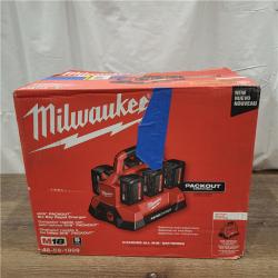 AS IS Milwaukee M18 Packout Six Bay Rapid Charger