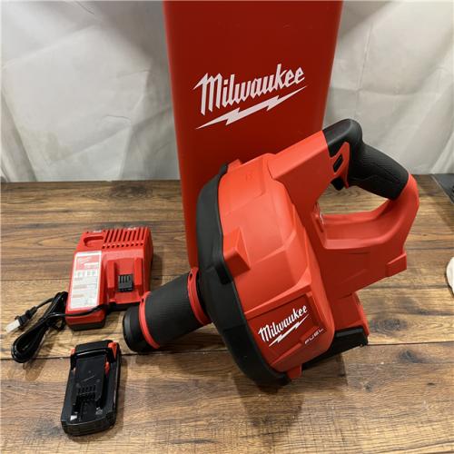 AS IS Milwaukee 2772A-21 M18 FUEL Drain Snake with CABLE DRIVE Kit