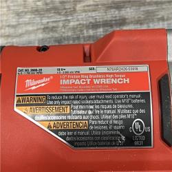 AS-IS MILWAUKEE M12/M18 12/18V Lithium-Ion Cordless 3/8 in. Ratchet and 1/2 in. High Torque Impact Wrench with Friction Ring Combo Kit