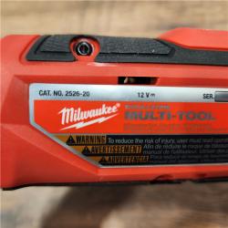 AS-IS Milwaukee M12 FUEL 12-Volt Lithium-Ion Cordless Oscillating Multi-Tool (Tool-Only)