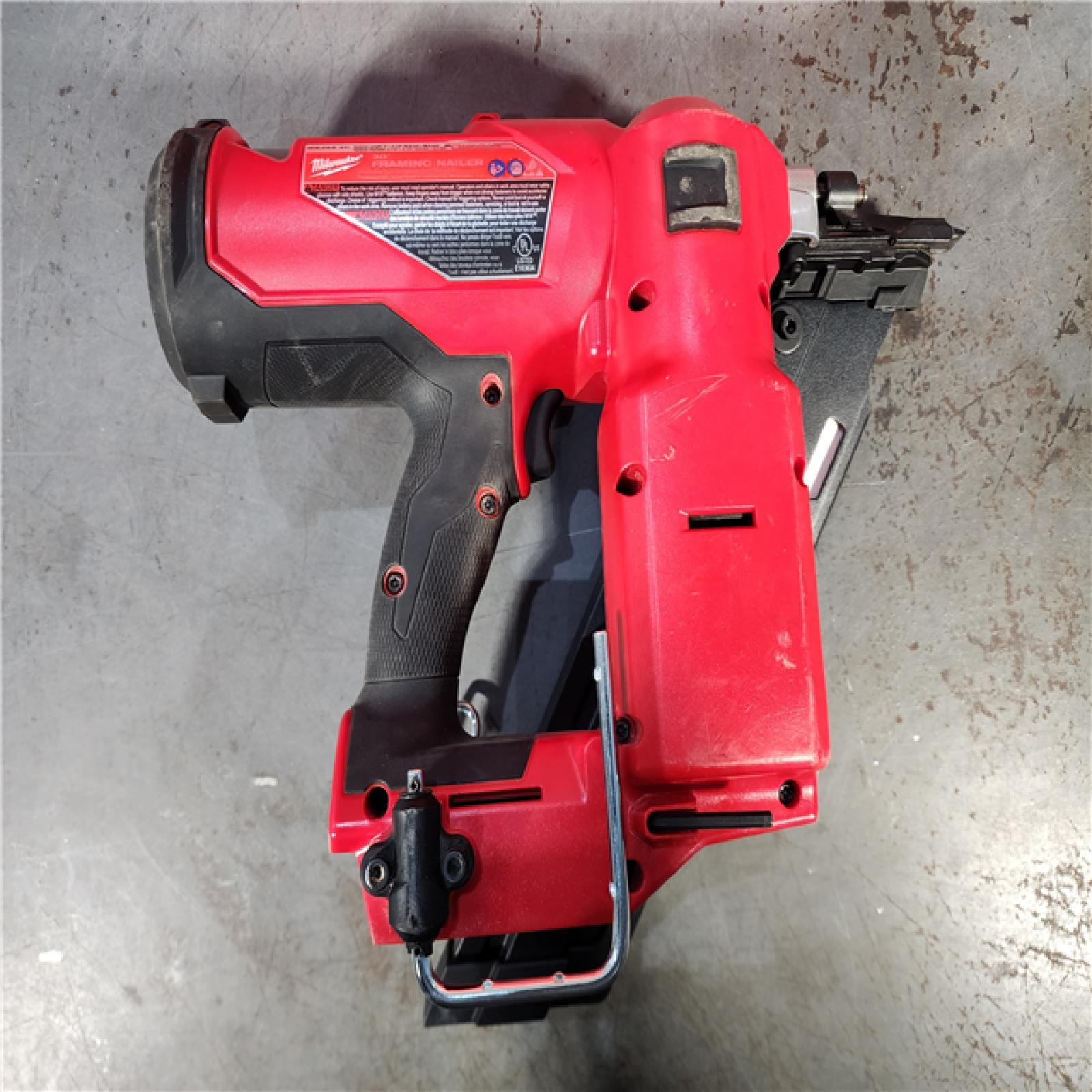 HOUSTON LOCATION - AS-IS M18 FUEL 3-1/2 in. 18-Volt 30-Degree Lithium-Ion Brushless Cordless Framing Nailer (Tool-Only)