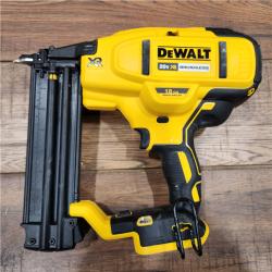 AS-IS DEWALT 20V MAX XR 18 Gauge Brad Nailer Kit