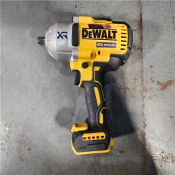 HOUSTON LOCATION - AS-IS DEWALT 20V MAX* XR 1/2  High Torque Impact Wrench with Hog Ring Anvil