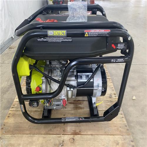 Houston Location AS-IS - Ryobi 6,500 Running Watt 8,125 Starting Watt Gas Powered Generator