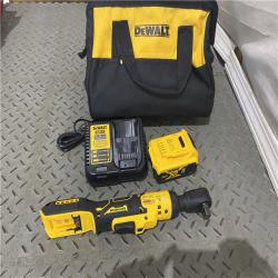 Houston location AS-IS DeWalt DCF512 18v XR Cordless 1/2 Drive Open Head Ratchet Wrench 1 X 2ah Li-ion Charger Bag