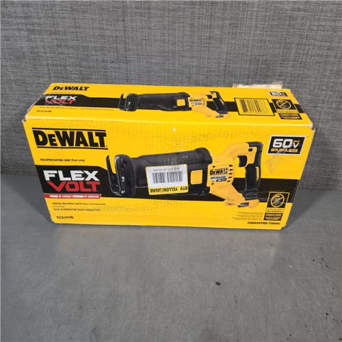 HOUSTON LOCATION - AS-IS DeWalt DCS389B FLEXVOLT 60V MAX Cordless Brushless Reciprocating Saw (Tool-Only)