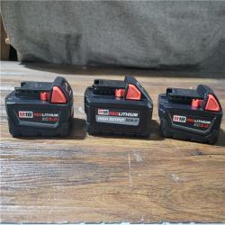 CALIFORNIA NEW MILWAUKEE M18 REDLITHIUM HIGH OUTPUT XC6.0 AND XC5.0 BATTERY PACKS