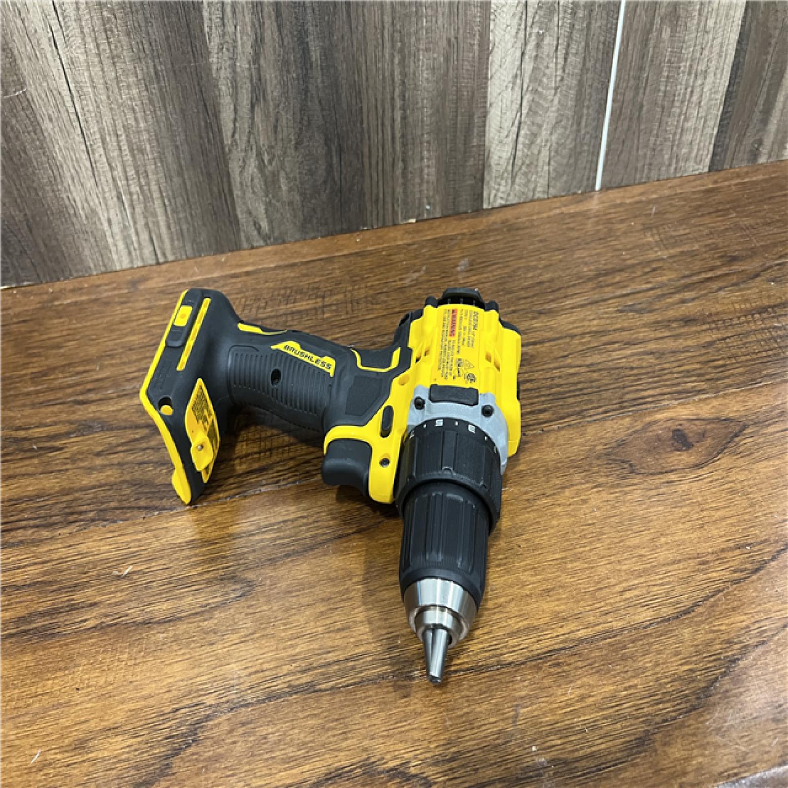 AS-IS DEWALT ATOMIC 20-Volt Lithium-Ion Cordless Compact 1/2 in. Drill/Driver Kit with 2.0Ah Battery, Charger and Bag