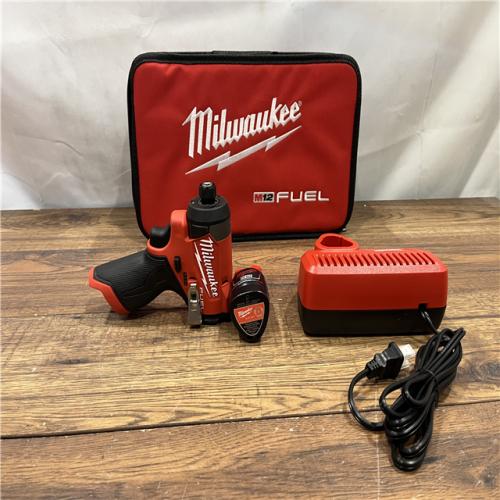 AS IS Milwaukee M12 FUEL 12-Volt Lithium-Ion Brushless Cordless 1/4 in. Hex Impact Driver Compact Kit