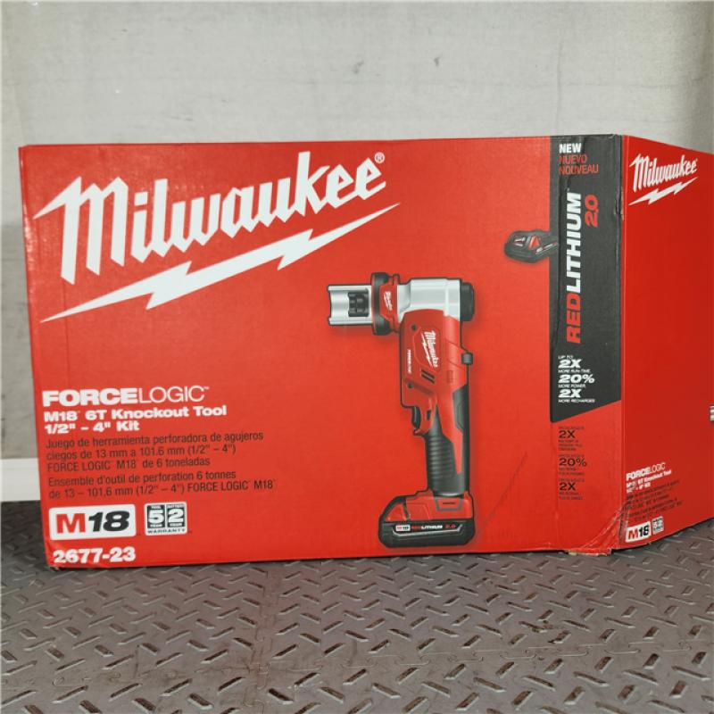 Houston Location as is Milwaukee 2677 23 M18 Force Logic 6T