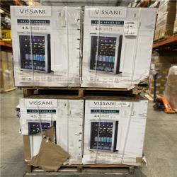 DALLAS LOCATION - Vissani 4.3 Cu. ft. Wine and Beverage Cooler in Stainless Steel PALLET -(8 UNITS)